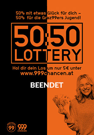 999Chancen - 50:50 Lotery - Moser Medical Graz99ers